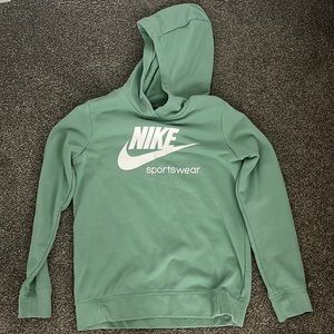 Green Nike Hoodie